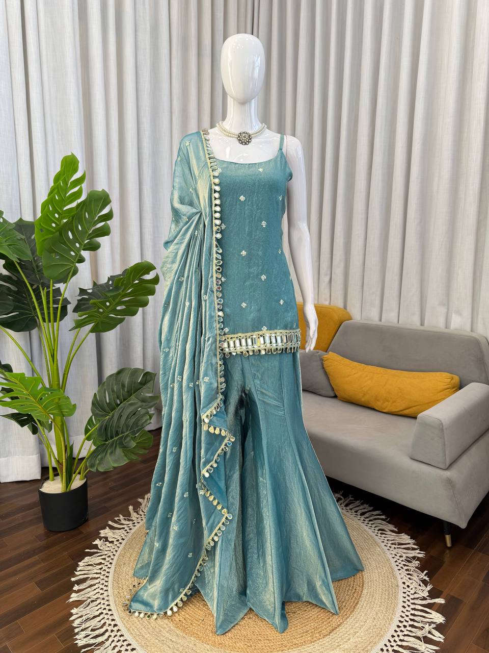 Premium And Designer Plazo Set