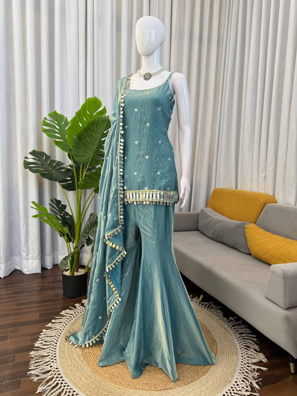 Premium And Designer Plazo Set