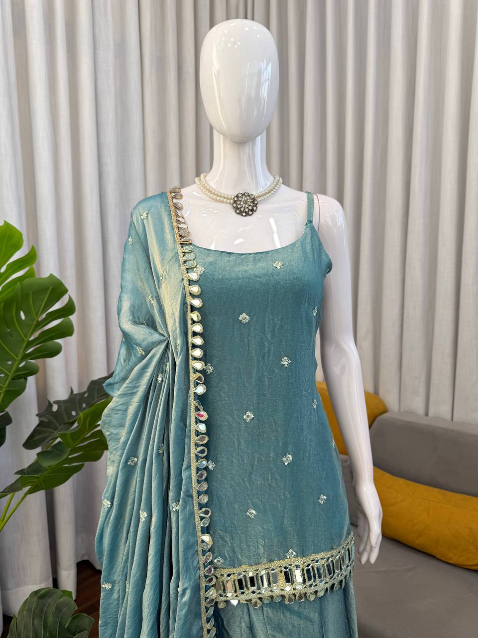 Premium And Designer Plazo Set
