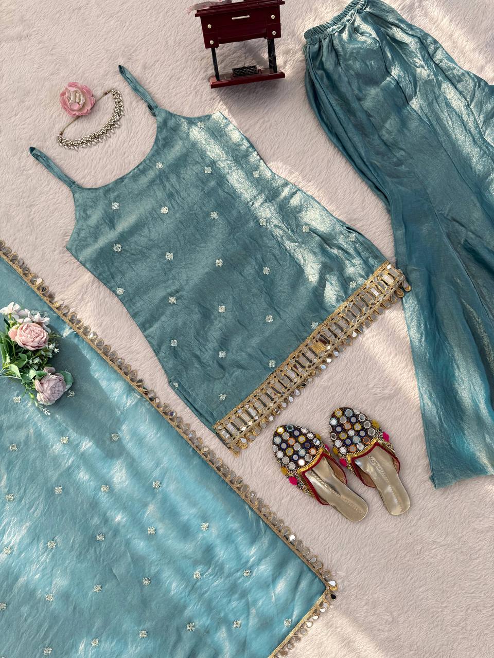 Premium And Designer Plazo Set