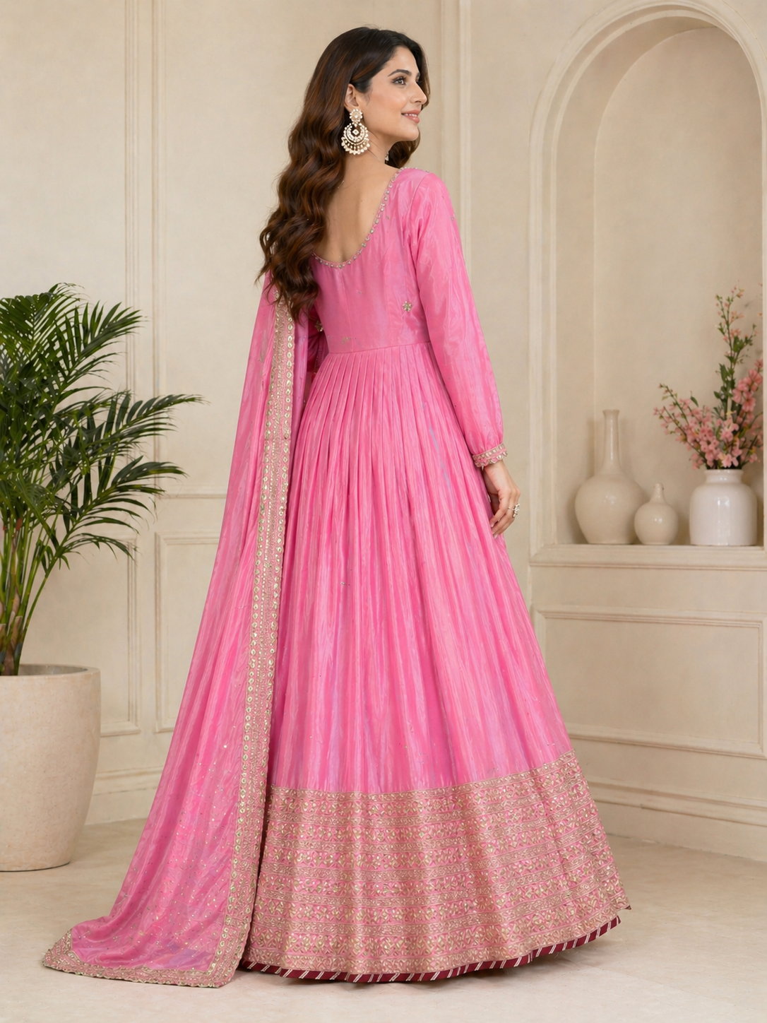 Pink Wedding Special Designer Suit