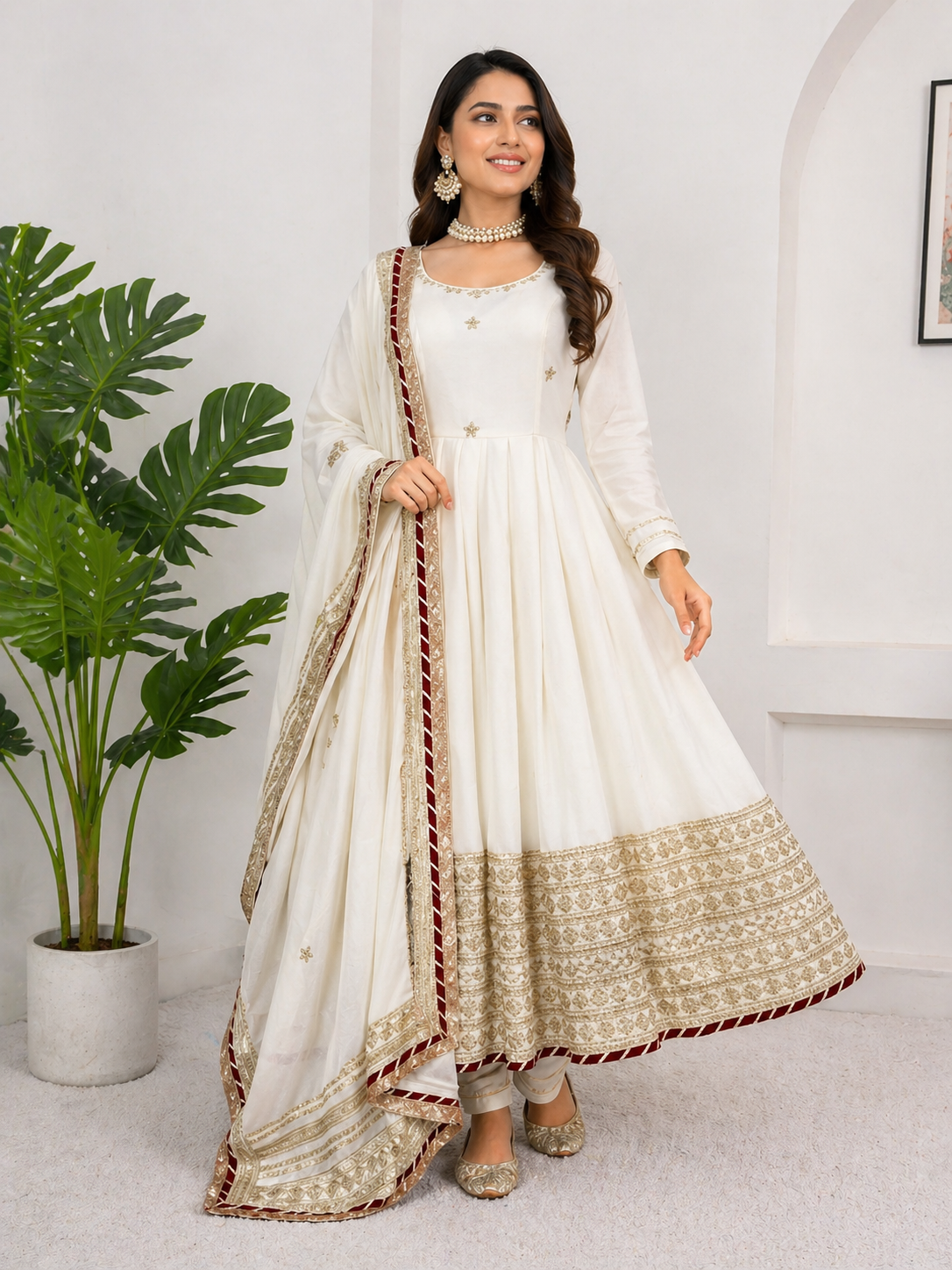 White Wedding Special Designer Suit