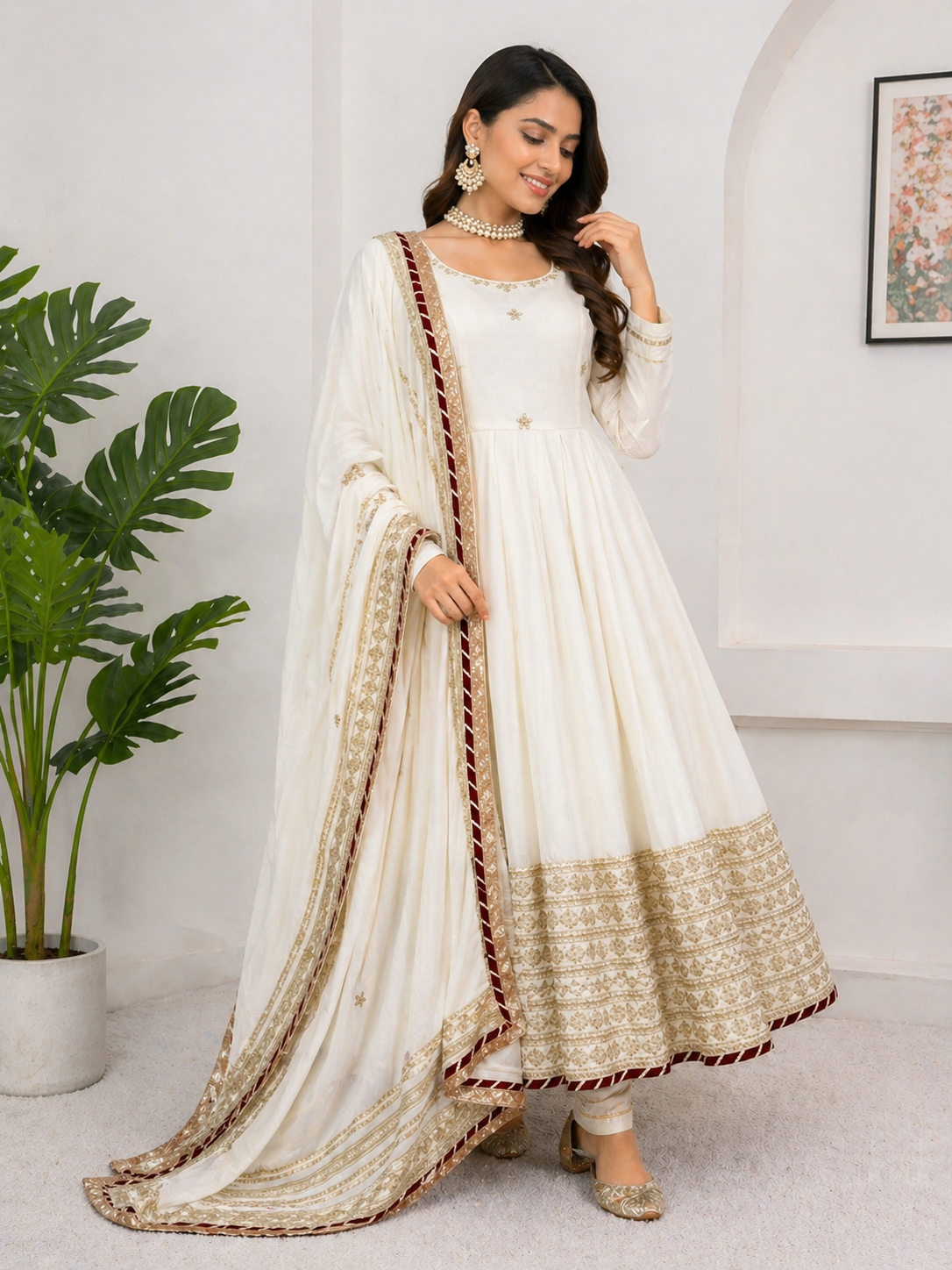 White Wedding Special Designer Suit