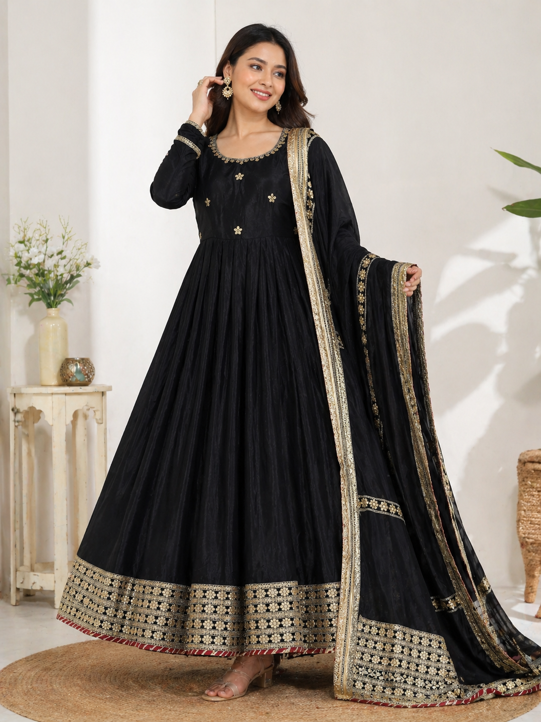 Black Wedding Special Designer Suit