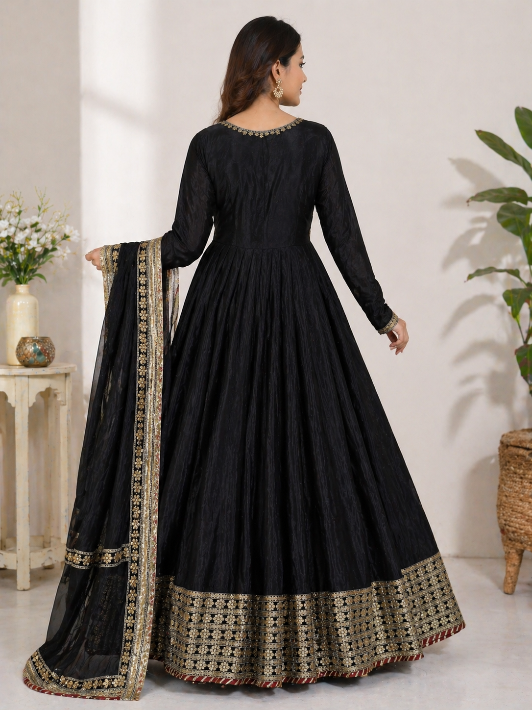 Black Wedding Special Designer Suit