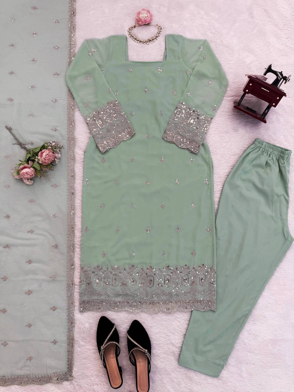 Pista Designer And Classy Suit Set
